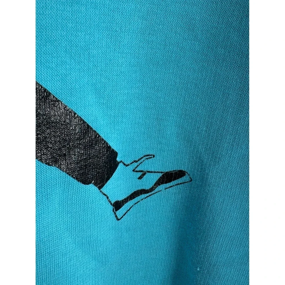 Jordan Jumpman Sweatshirt Teal Blue Crewneck Long Sleeve Mens XL